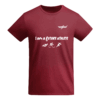 Camiseta manga corta roja para deportistas
