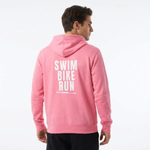Sudadera Swim-Bike-Run Rosa Unisex