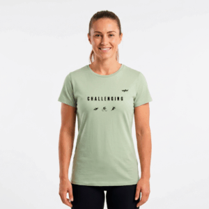 Camiseta We-Classic Challenging Woman - Verde Mist