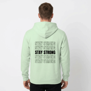 Sudadera Stay Strong Verde Unisex