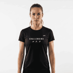 Camiseta We-Tecnic Challenging Woman Light - Negro