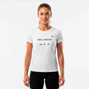 Camiseta We-Classic Challenging Woman - Blanco
