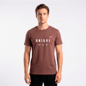 Camiseta We-Classic Unique Man Rojo Pálido