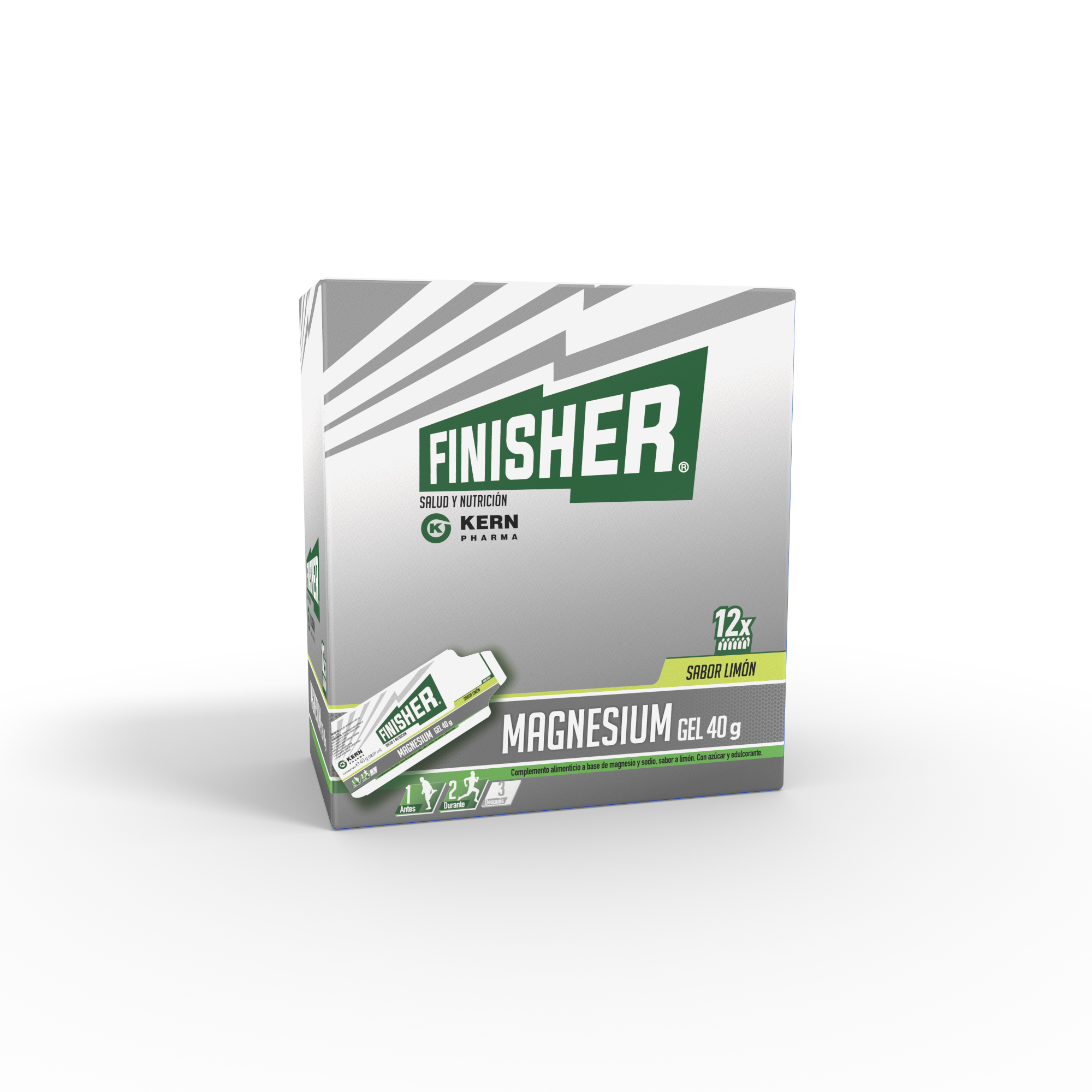 Finisher Magnesium gel deportiva – suplemento magnesio, sodio y potasio