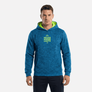 Sudadera Peaks Over Limit Turquesa