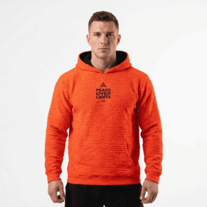 Sudadera Peaks Over Limit Rojo Unisex