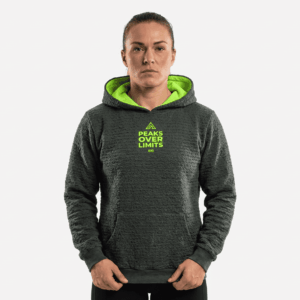 Sudadera Peaks Over Limit Verde Unisex