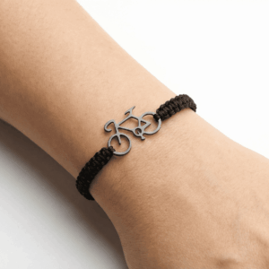Silver Bike Pulsera