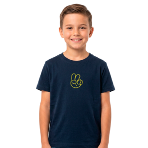 Camiseta Infantil Ready Set Go Azul