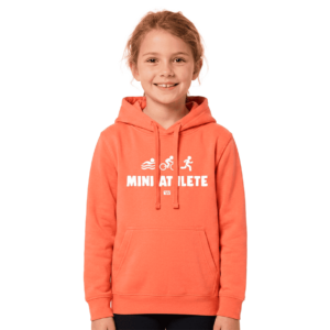 Sudadera Infantil Mini Athlete Coral