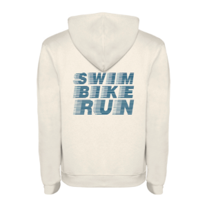 Sudadera Swim-Bike-Run Beige Unisex